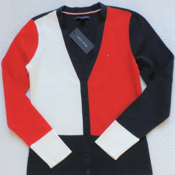 Tommy Hilfiger Women's Cardigan Sweater Button - Picture 5 of 6